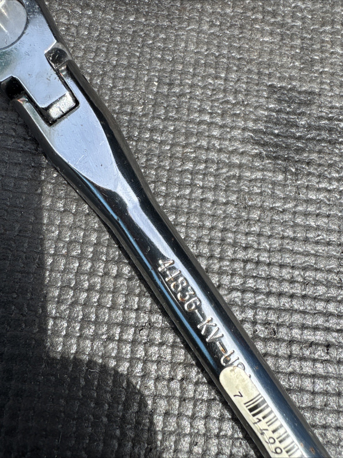 Sears Craftsman 12″ Flex Head Ratchet 3/8″ Drive Black 44836 Stickered USA Nos