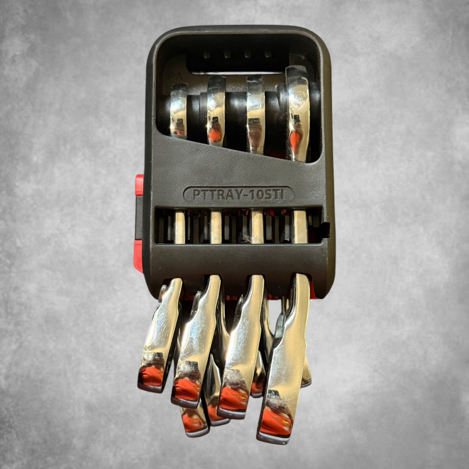 #bo795 Mac Tools 10 Pc. SAE 12 Pt. Stubby Reversible Ratcheting Wrench Set