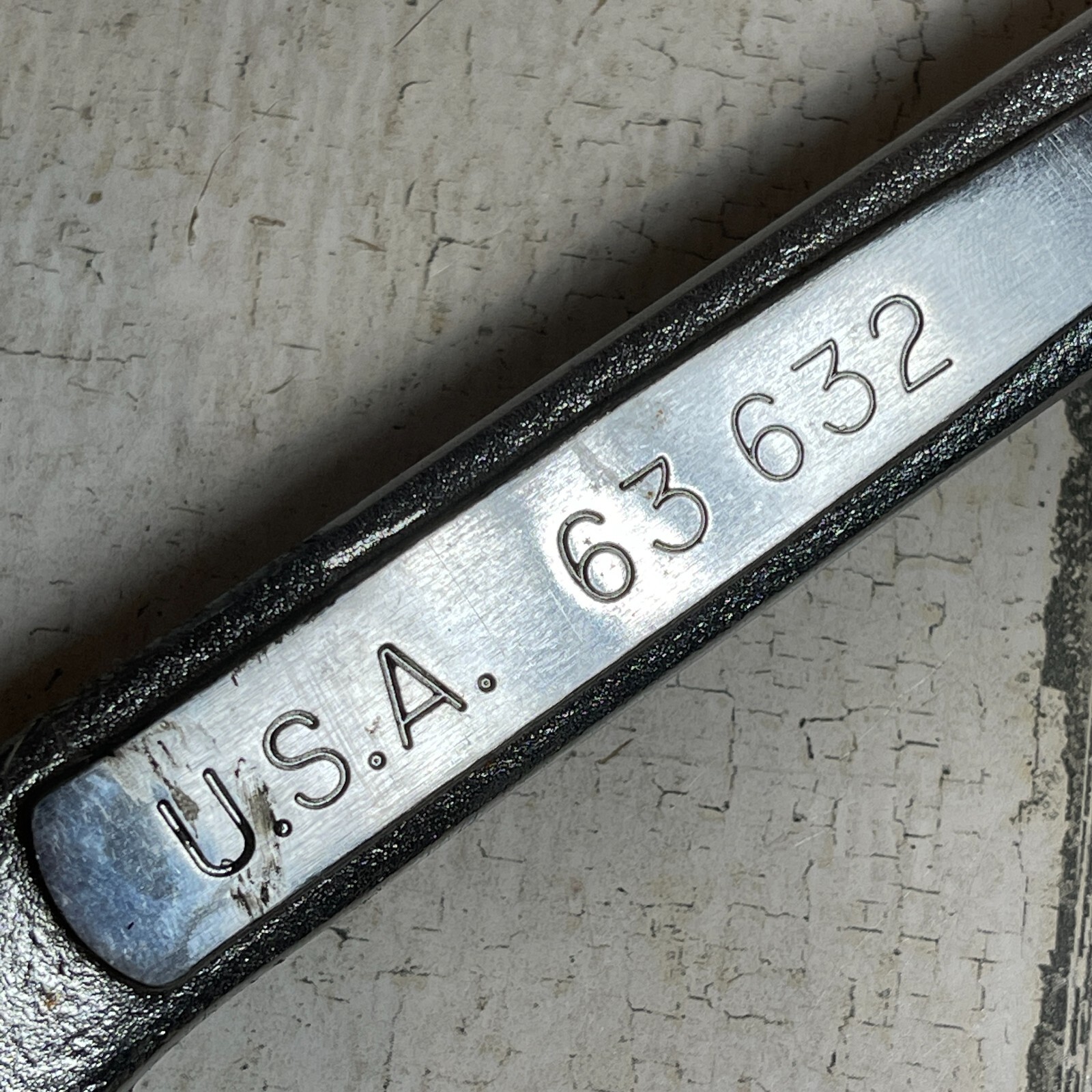 VINTAGE EASCO 32MM COMBINATION WRENCH P/N 63632 CAR & TRUCK REPAIR HAND TOOL