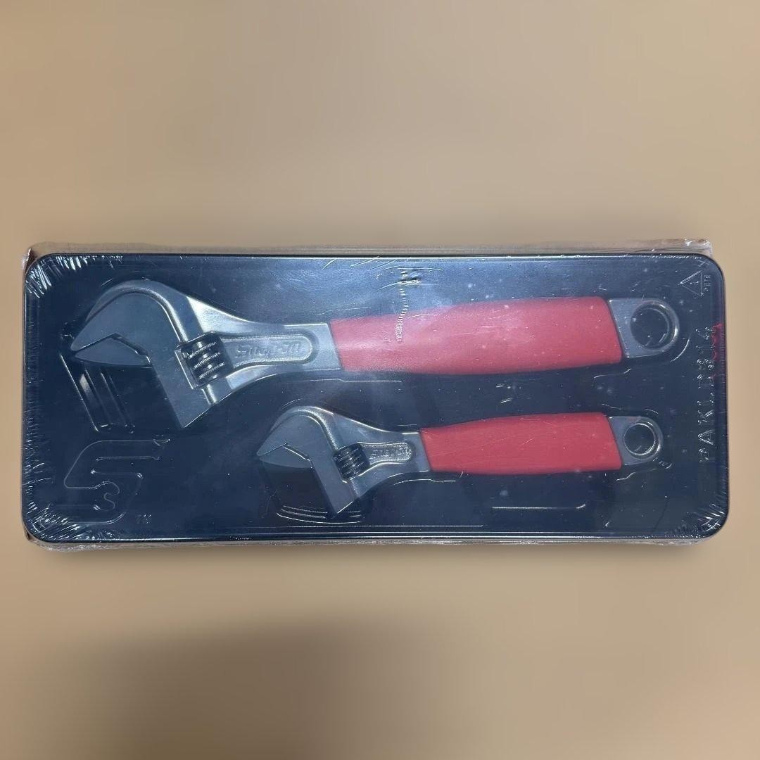 Snap-on adjustable wrench set 8 inches 12 inches