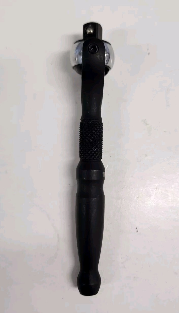 Titan 11313 1/4″ Drive 4″ Long Swivel Head Micro Ratchet 90T
