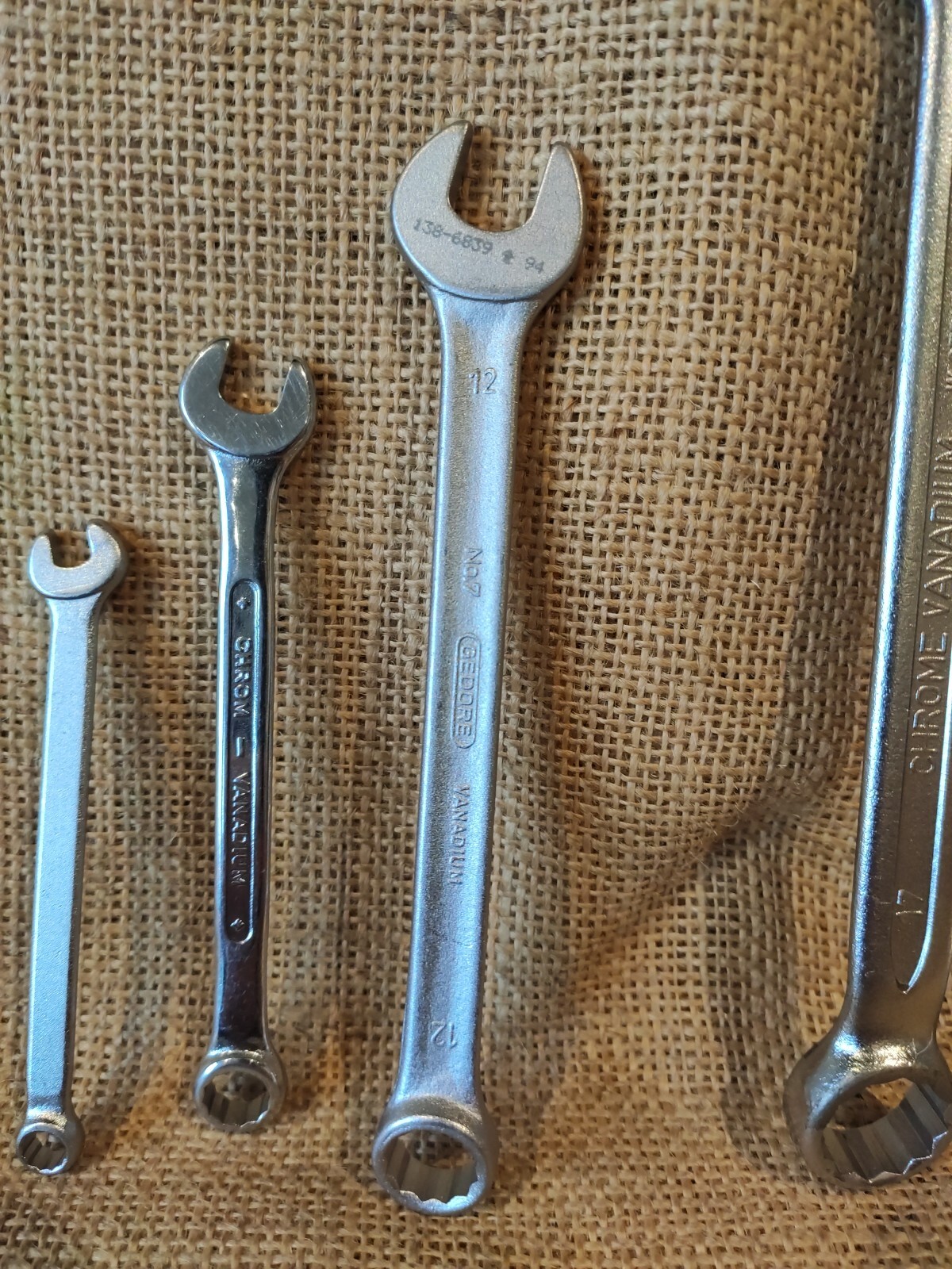 Gedore Saltus Metric Spanners Garage Bike Car Motorcycle Mechanics German Tools