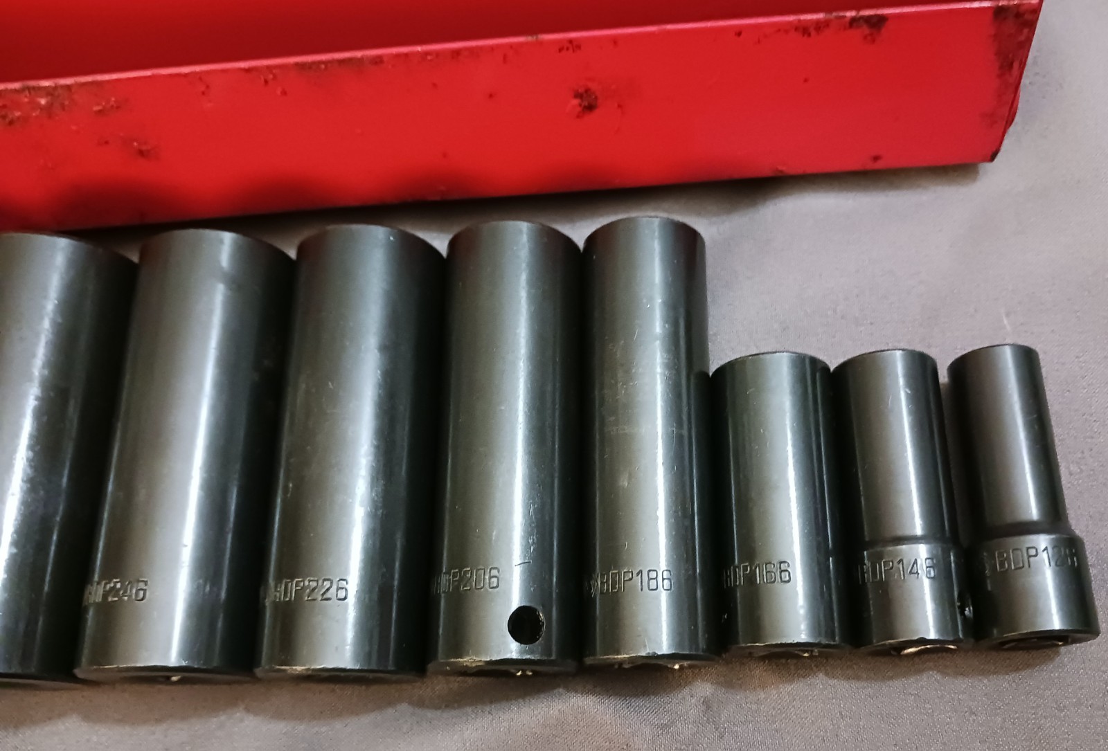 VTG Matco Tools 10pc 3/8″ Drive SAE Deep Impact Socket Set 5/16-7/8″ 6-Point USA