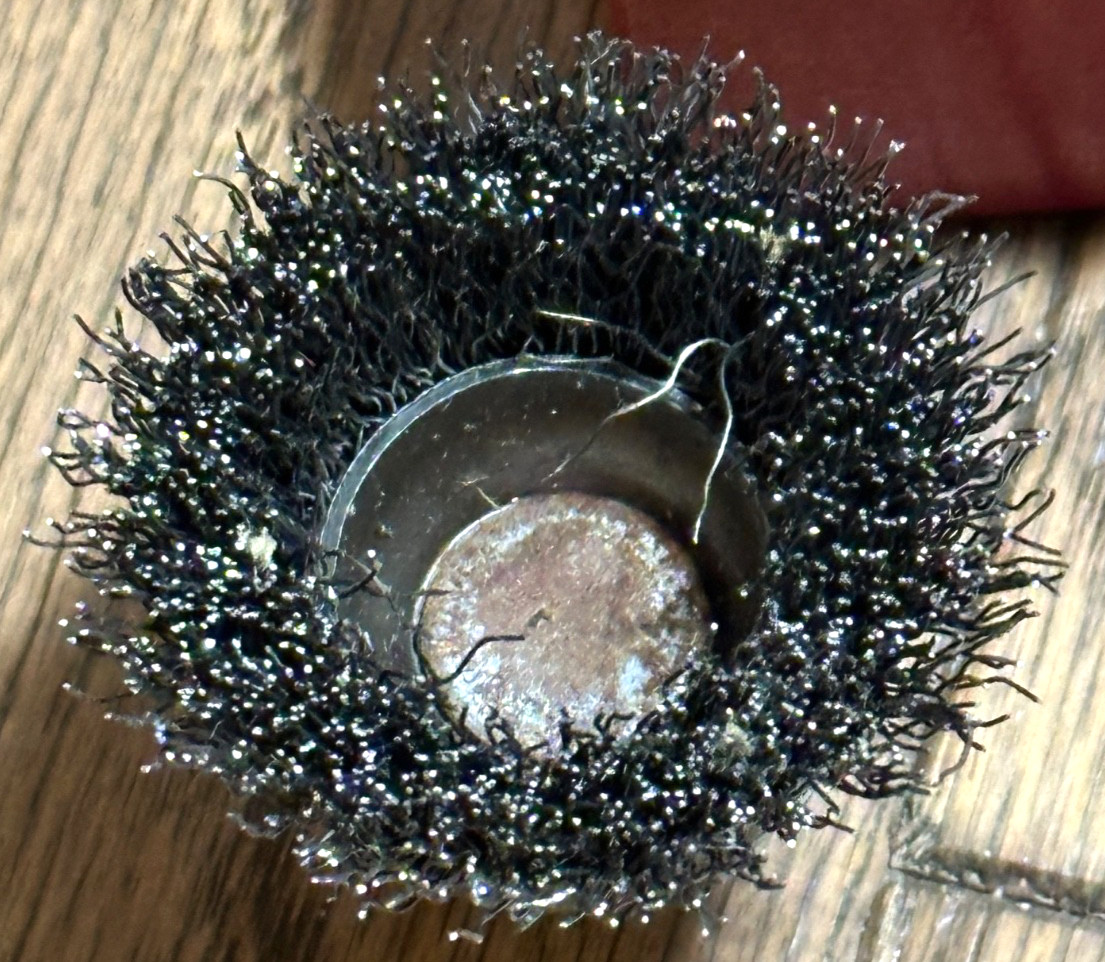 🇺🇸NEW Craftsman Tools 2” Coarse Wire Cup Brush Die Grinder Bit 1/4” Shank USA