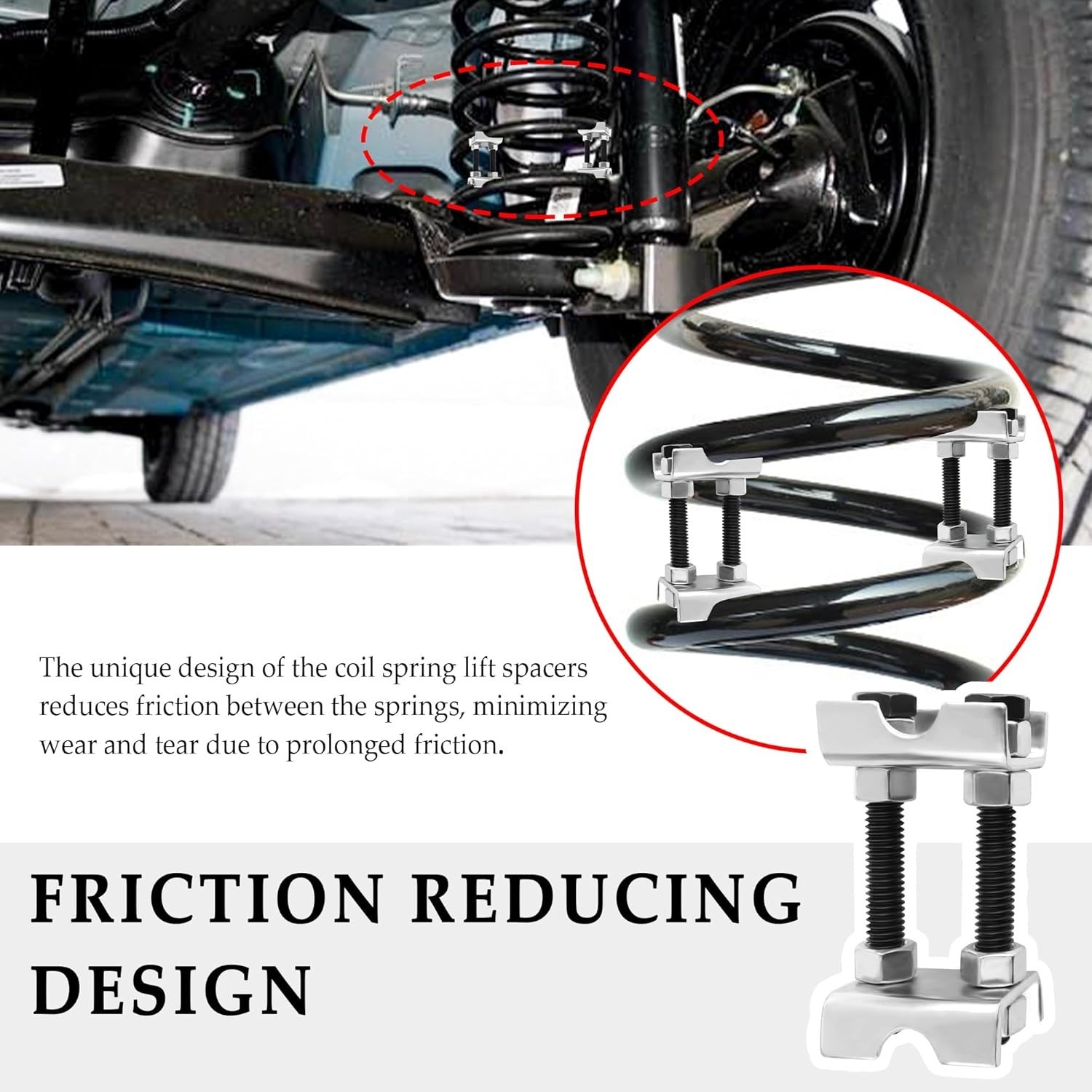 Adjustable Shock Absorber Strut Spring Compressor 4PCS