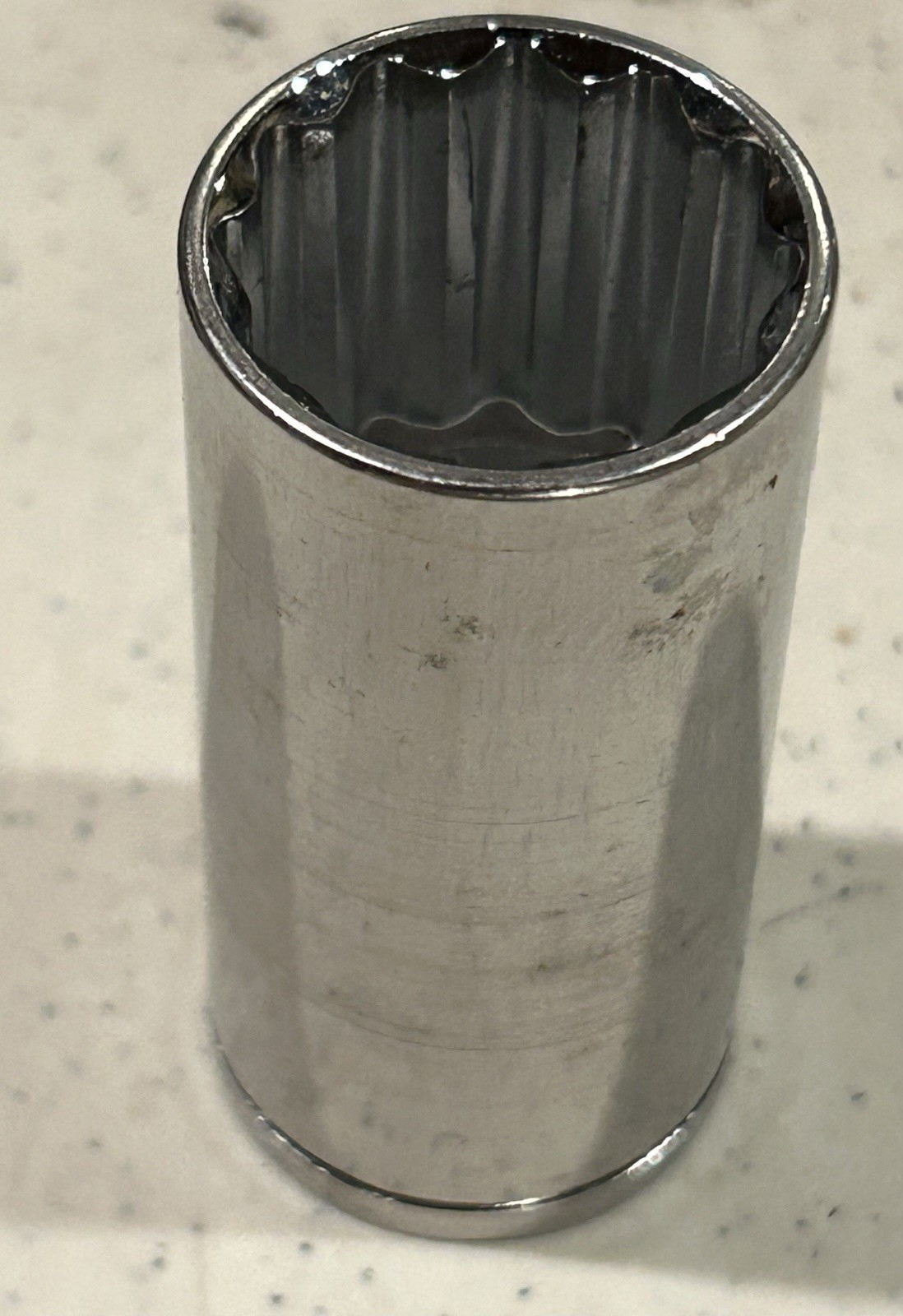Blue Point Tools BLPL3878 7/8″ SAE Deep Socket 3/8″ Drive 12 Point Chrome
