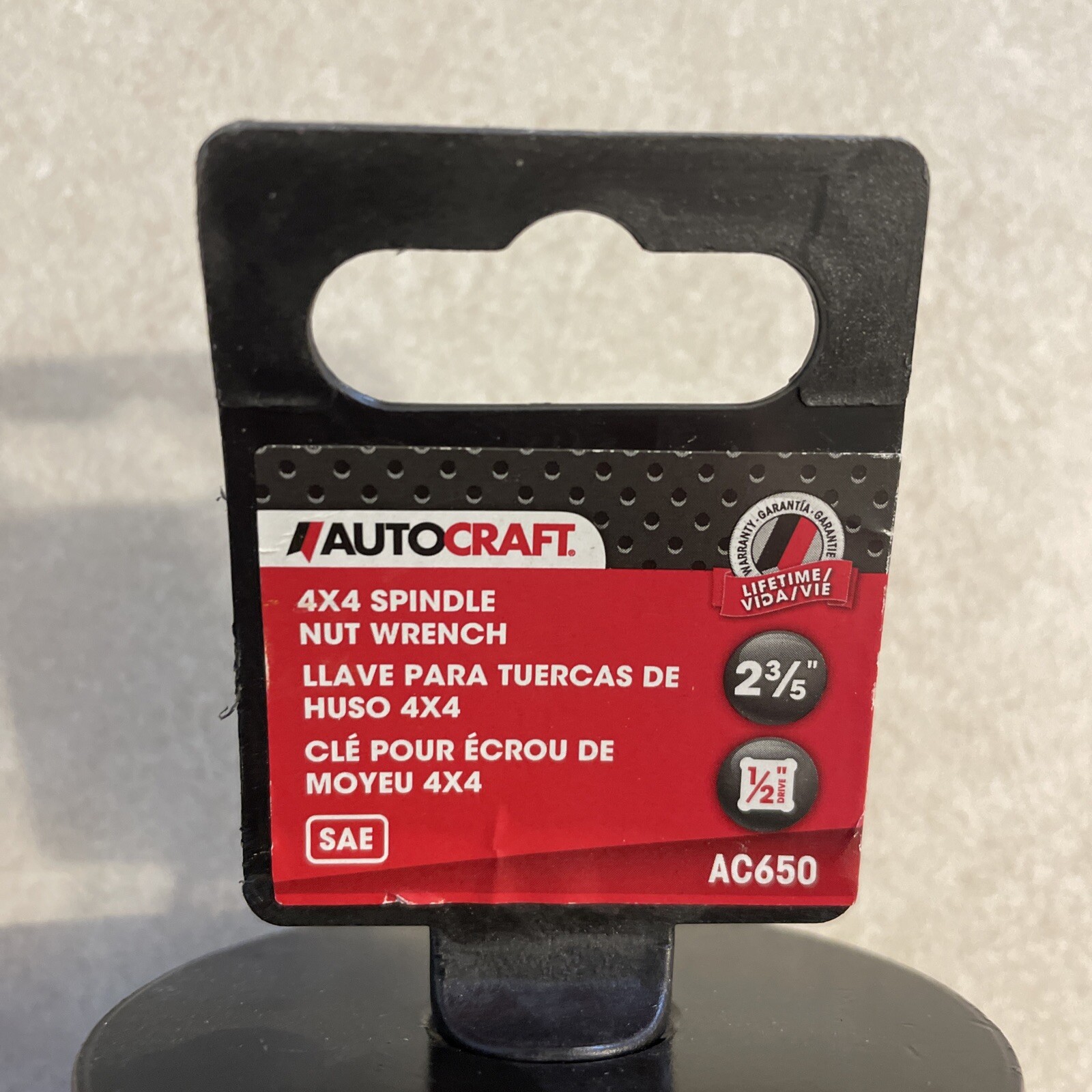 Autocraft 4 X 4 Spindle Nut Wrench 2 3/5, 2 3/8, Axle Nut 31mm Popular Assorted