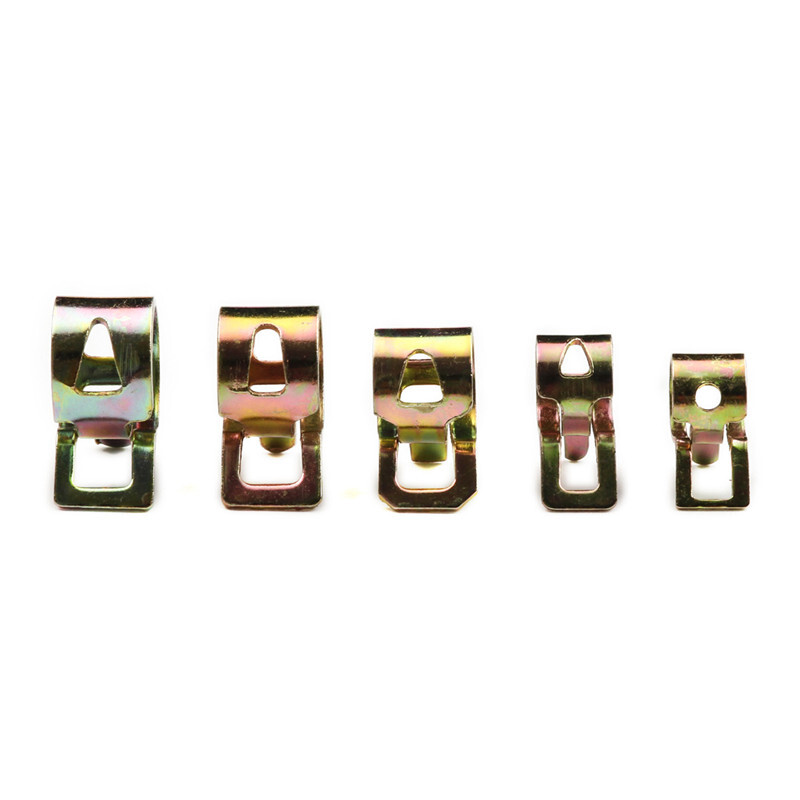 50/75Pcs Hose Spring Clips/Pliers Fastener Kit Fuel Line Water Pipe Tube Clamps