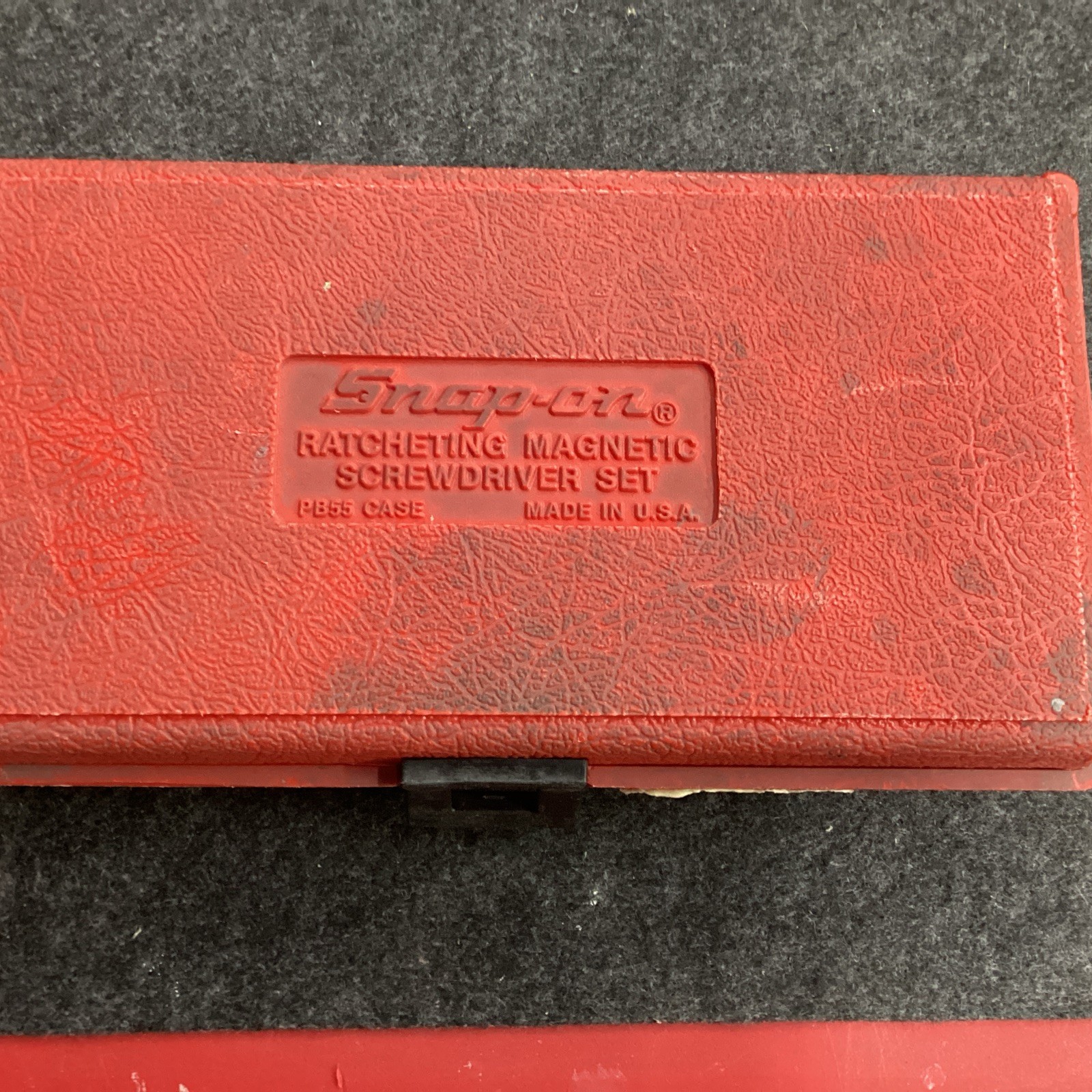 Snap On Ratcheting Screwdriver Set CASE SSDMR230 CASE ONLY
