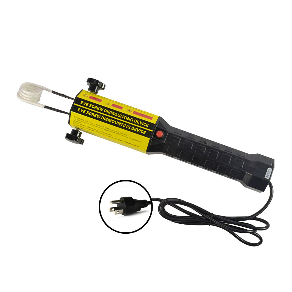Magnetic Induction Heater Kit 110V Tools LED Light 4.5A 1100W for Automotive New