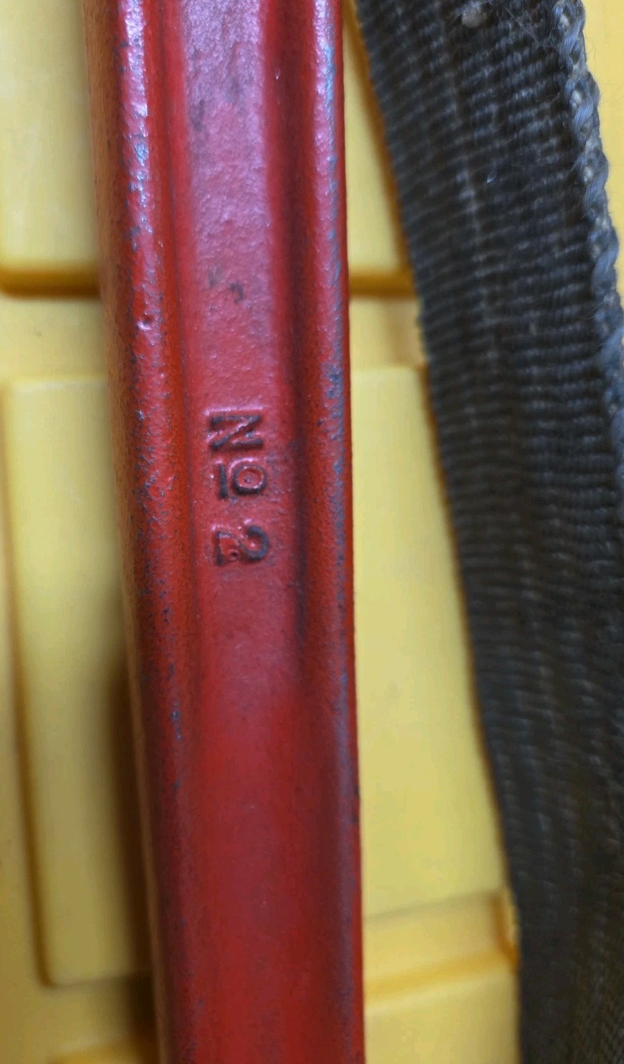 Rigid Tools #2 Strap Wrench, 16 Inch Strap, Good Condition