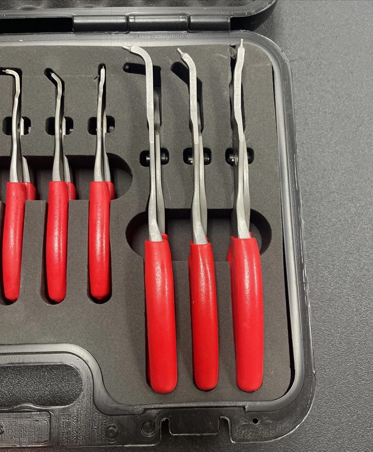 Snap-on 12pc Convertible Retaining Ring Snap Ring Plier Set SRPCR112 in Case NEW