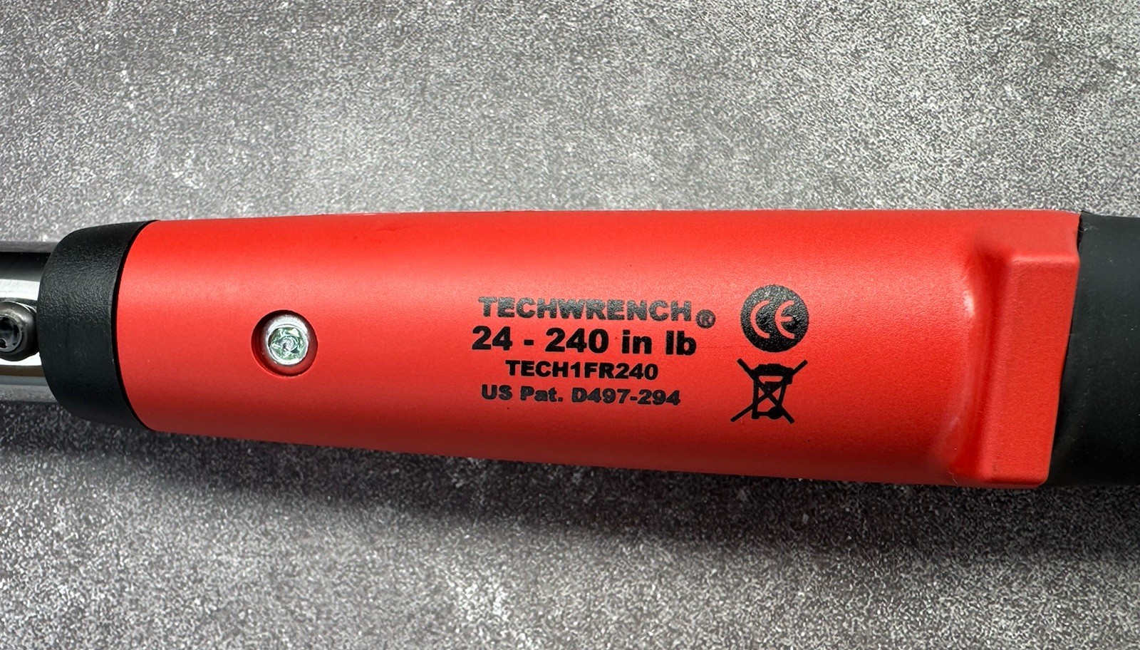 Snap-on TECH1FR240 1/4″ Drive Flex-Head Techwrench Torque Wrench 240 IN-LB