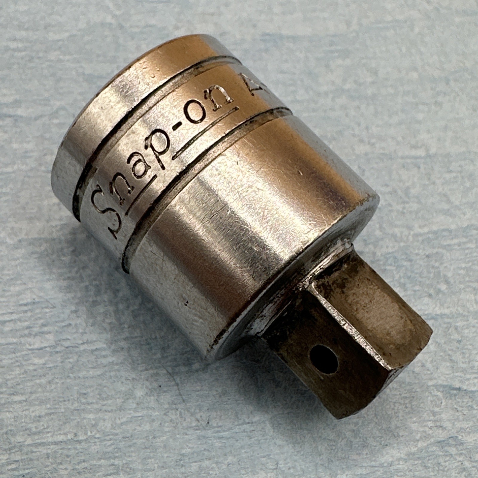 Snap On Tools A-4 1/2″ Drive to 3/8″ Chrome Reducer Adapter Adaptor