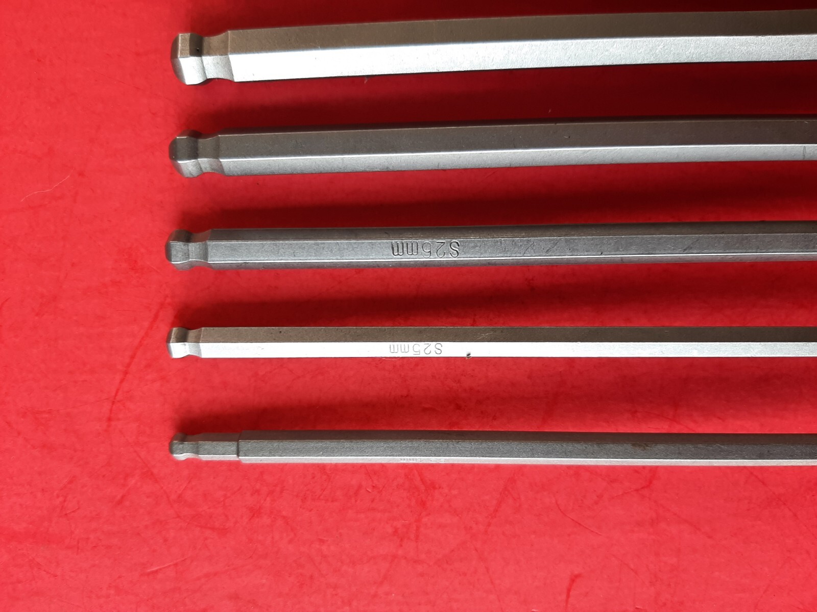 NEW GearWrench 7 Pc Metric Long Ball Hex Socket Driver Set 4-10mm 3/8″ Drive
