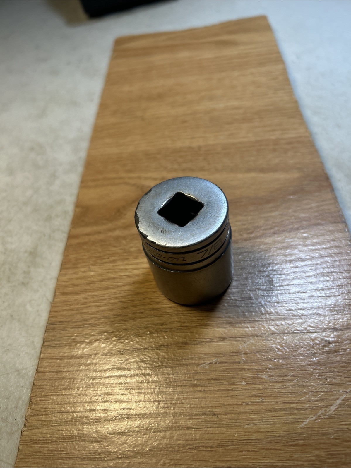 SNAP ON TOOLS – 7/8″ Double-Square 8-Point Shallow Socket,1/2” Drive, # SW428