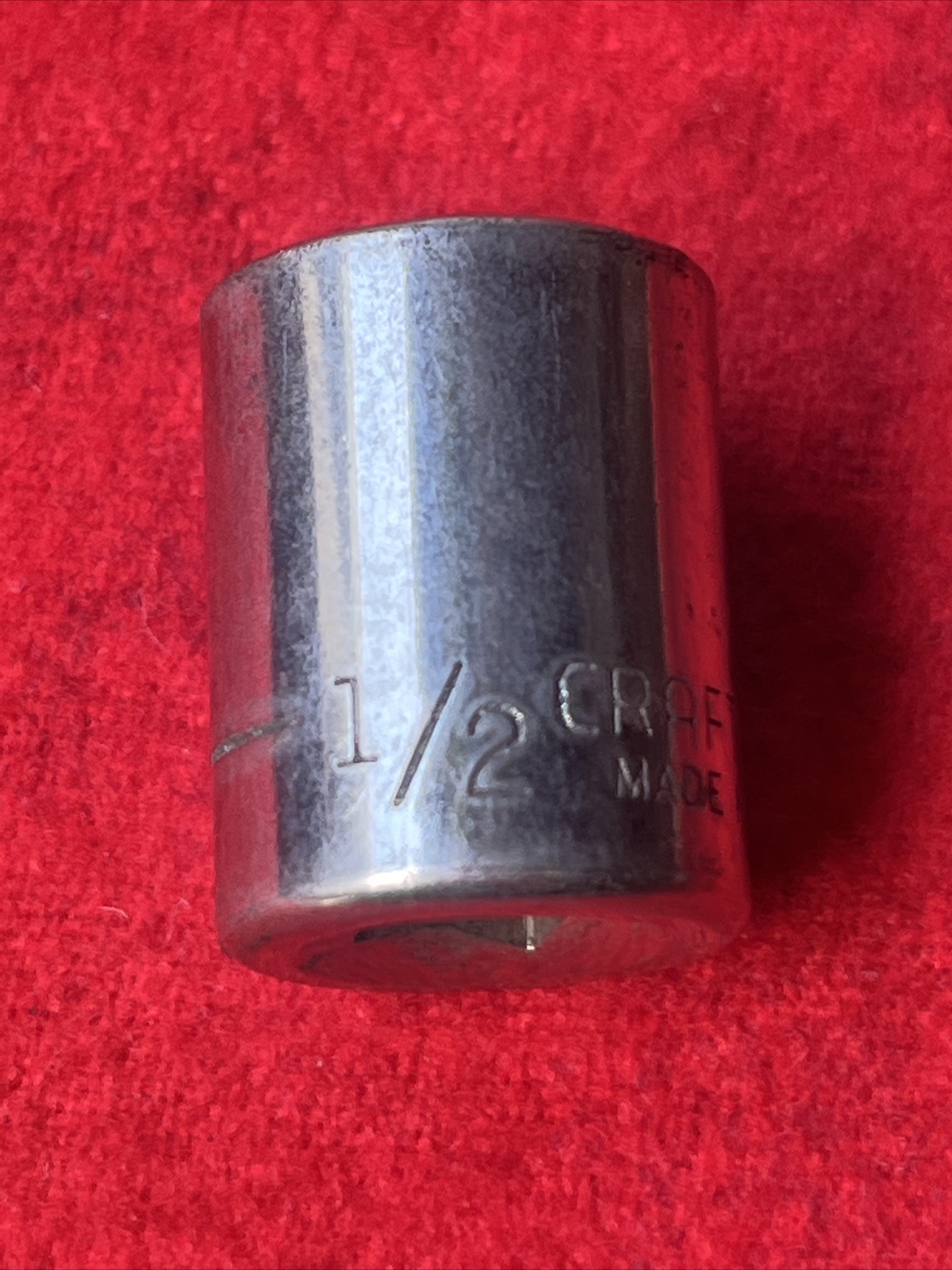 CRAFTSMAN -G- 43499 (reverse) SOCKET 1/2″, 1/4” DRIVE, 6 POINT – USA (tb4.3)