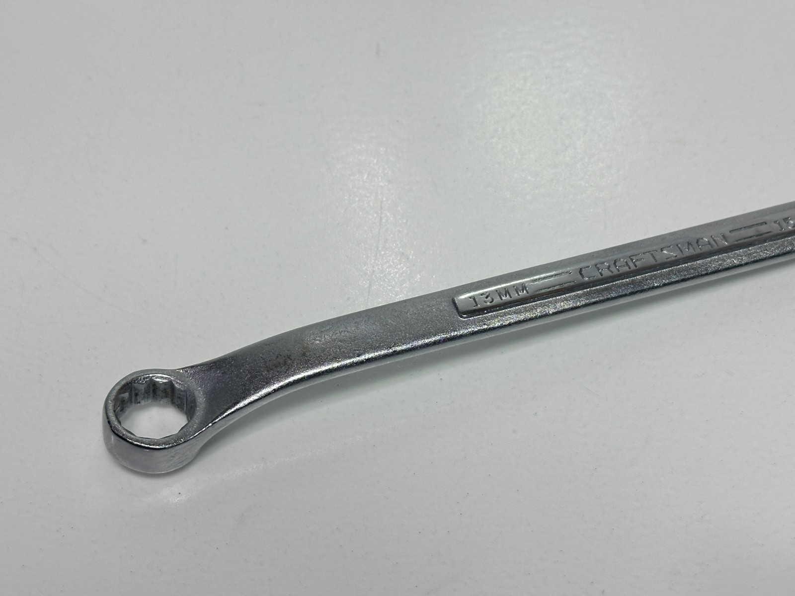 Craftsman USA V Series Metric 15mm x 13mm Offset Double Box End Wrench, 12 Point