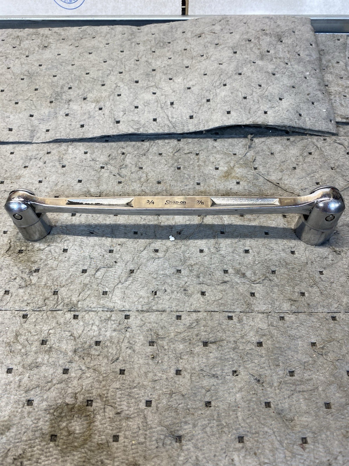 Snap-On FH2428C – 3/4” &7/8”, SAE, Flex Head, Double-12 Pt., Socket, End Wrench