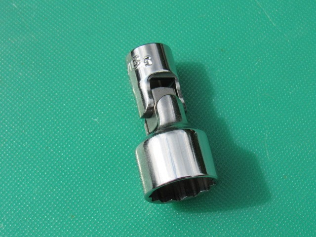 SNAP ON TMU181A 9/16″ 12 POINT 1/4″ DRIVE SAE UNIVERSAL SWIVEL SOCKET NEW LOGO