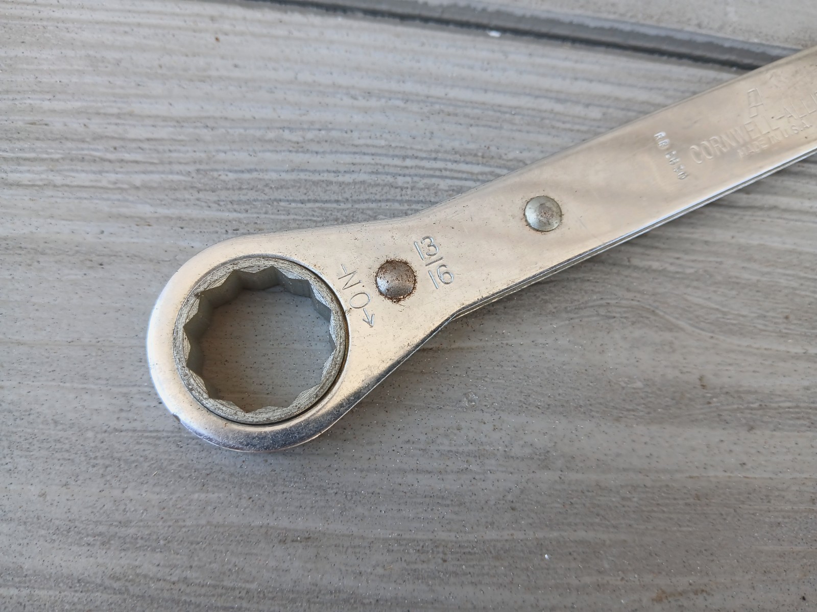 Vintage Cornwell Allied 5pc Set Standard SAE Ratcheting Double Box Wrench USA