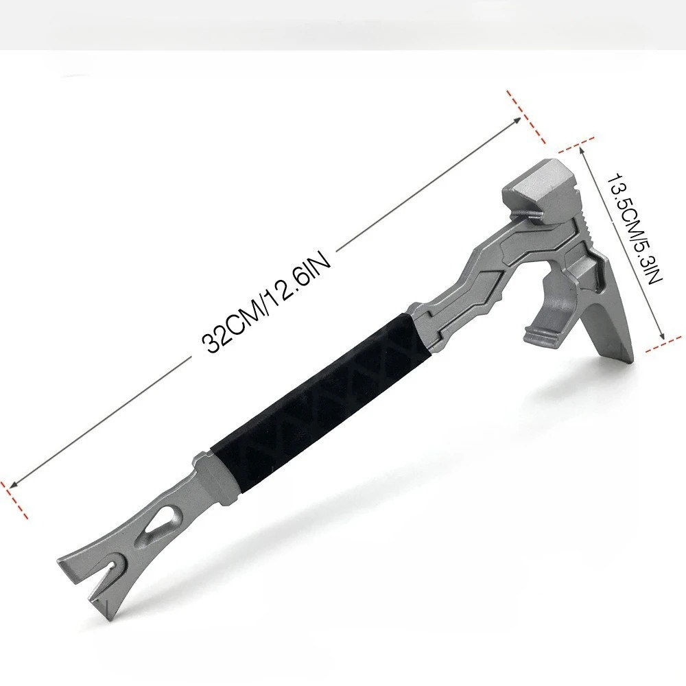 Multifunctional Hammer Nail Lifter Crowbar Fire Breaking Tool Demolition Tool