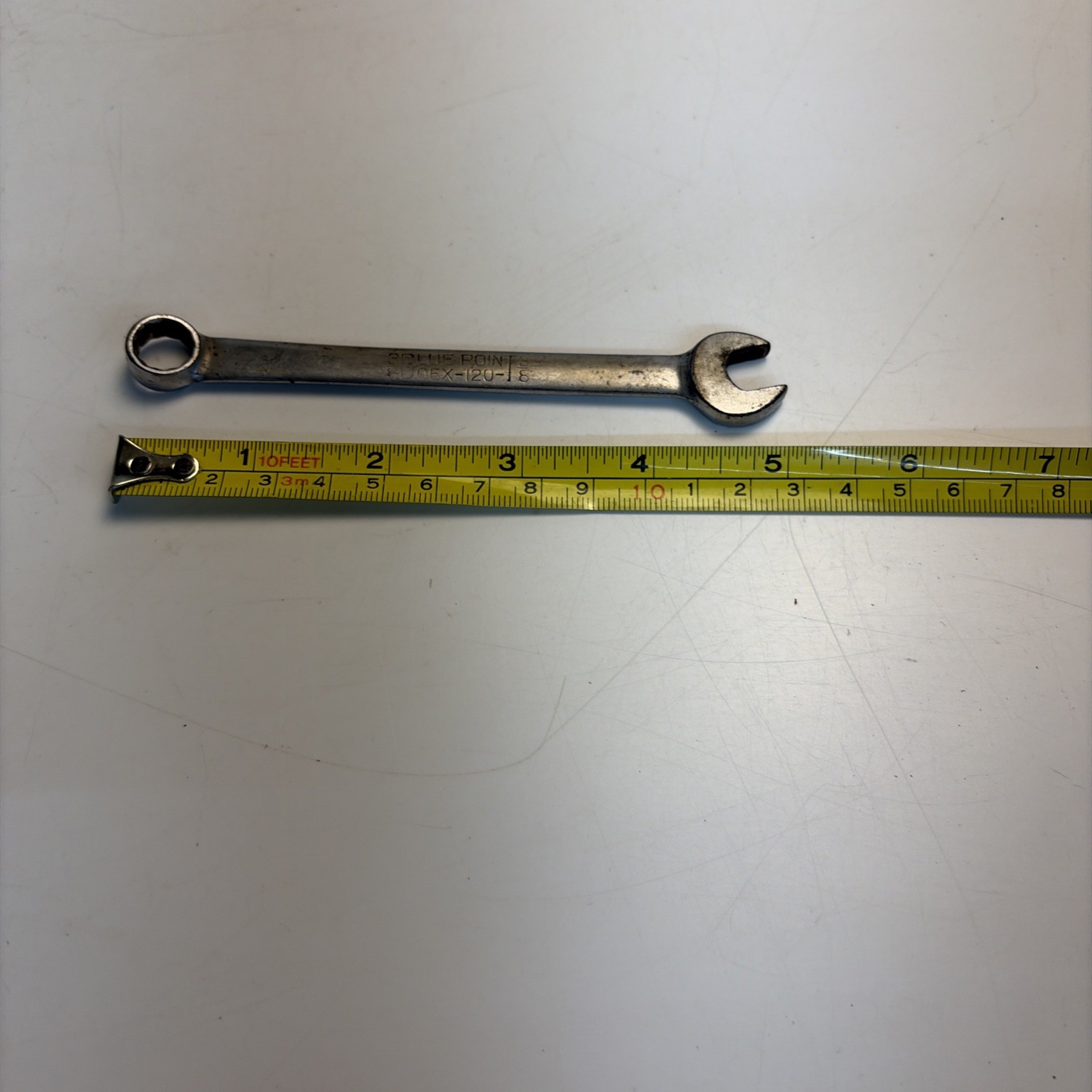 Vintage Blue Point OEX 120 3/8 Combination Wrench Open Box End USA