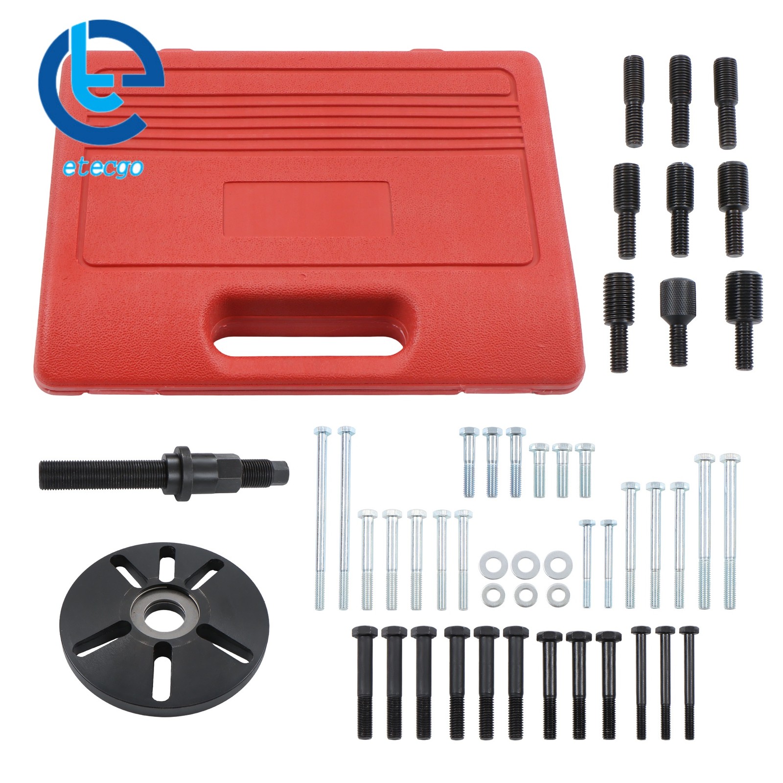 Harmonic Balancer Puller Removal & Install Tool 1 Set Flywheel Crankshaft Kit