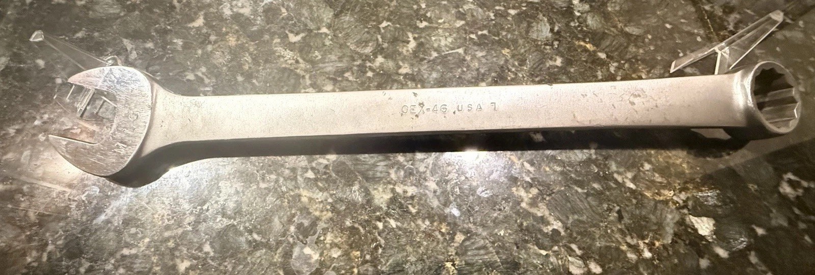 SNAP ON OEX46 1-7/16″ 12 Pt Wrench USA!! Excellent Working Condition Date 1968