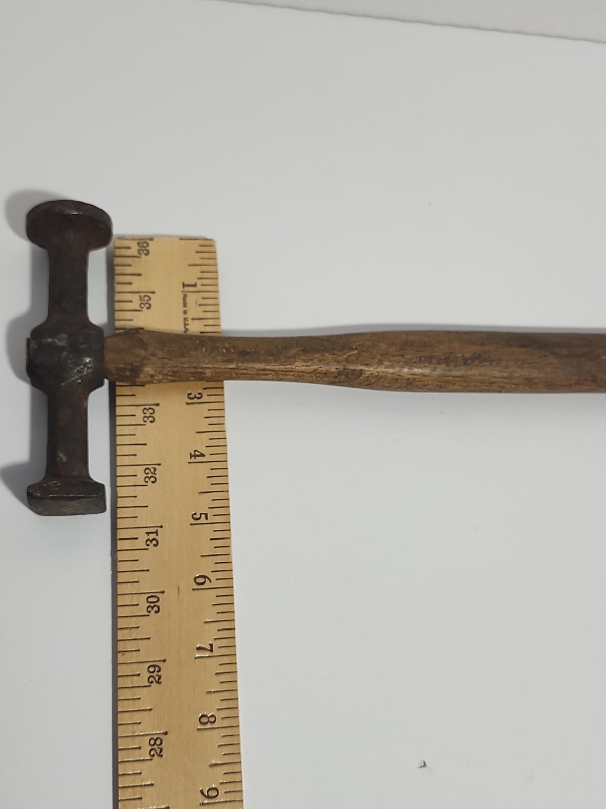 Vintage AUTO BODY HAMMER 1-1/4″ on Both Round and Square face