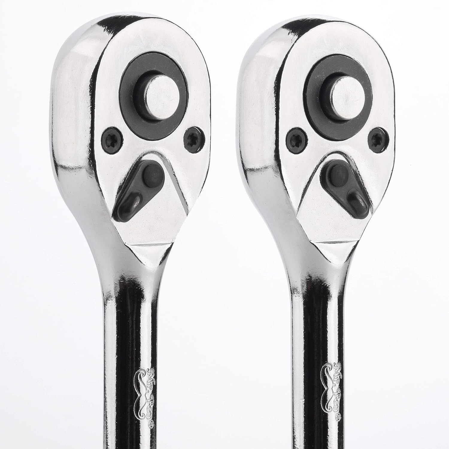 7.5 Inch 24 Tooth Ratchet Wrench 3/8 Drive Chrome Vanadium Heat Treated