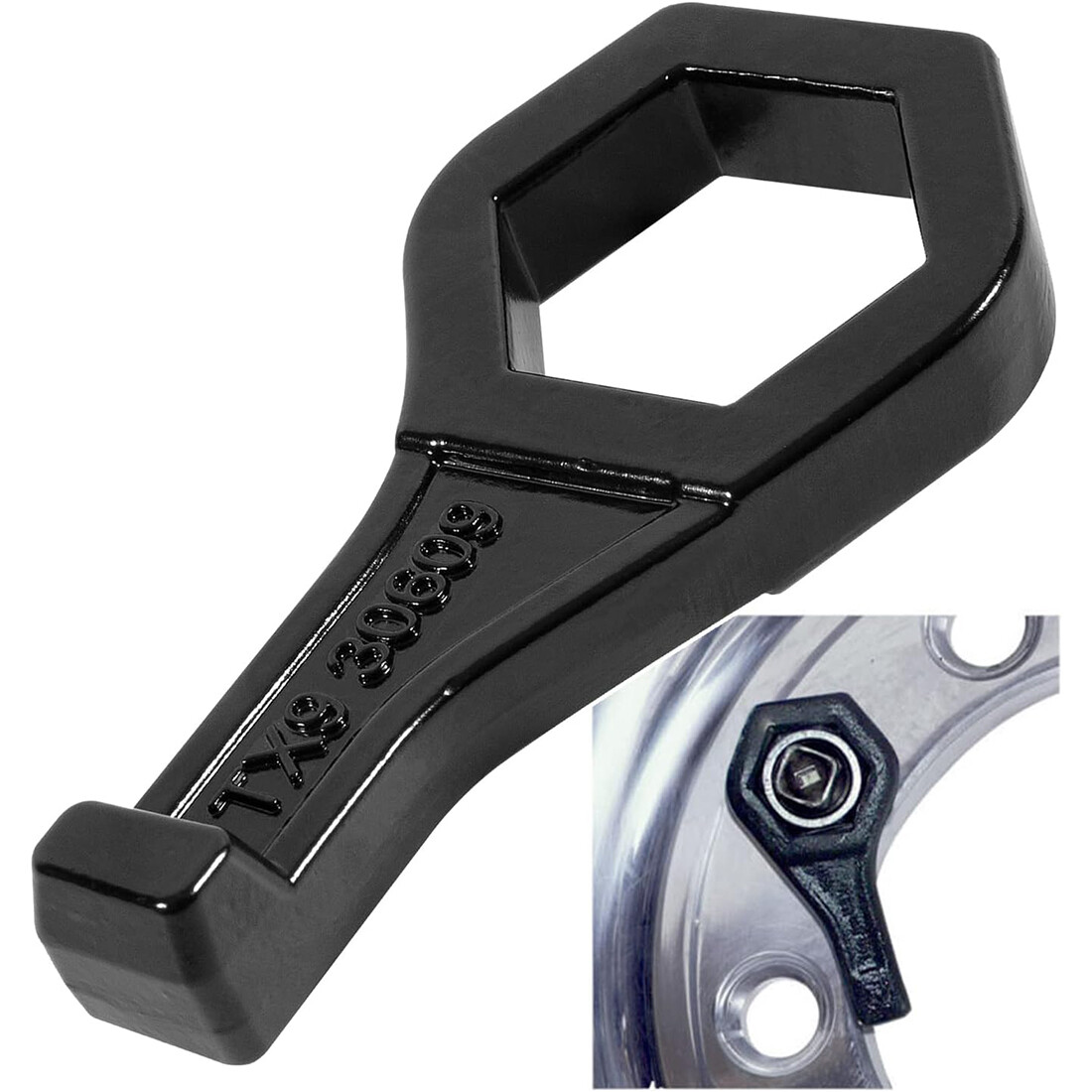 30609 Model TX9 Cap Nut Wrench Outer Nut Wrench SAE 1-1/2″ for Porkchop Style