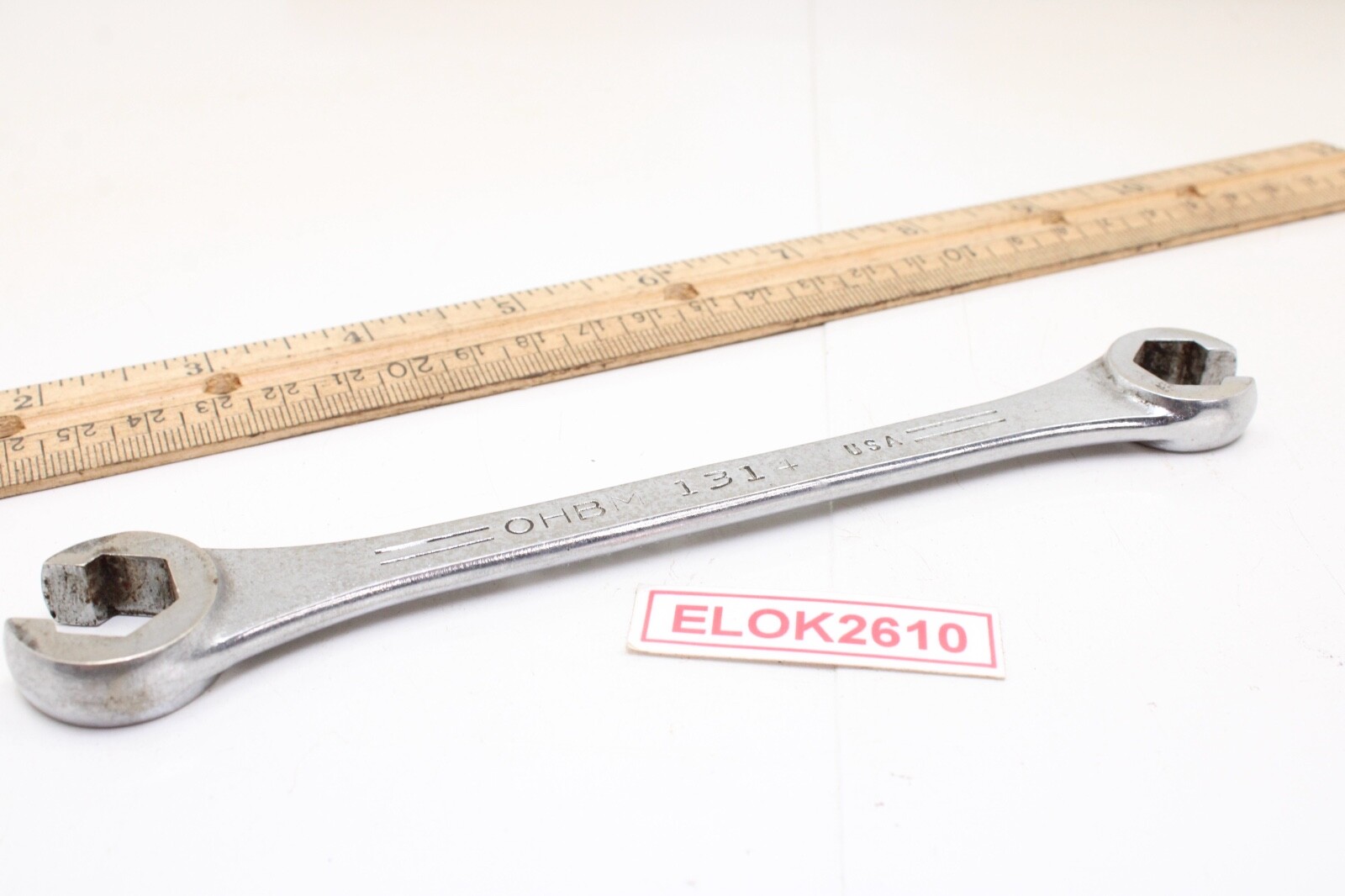MAC Tools OHBM1314 13mm x 14mm 6 Point Metric FlareNut/Line Wrench Chrome USA