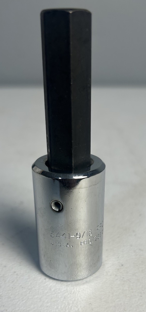 Proto J5441-9/16, 9/16″ Hex Bit Socket, 1/2″ Drive Made In USA NEW