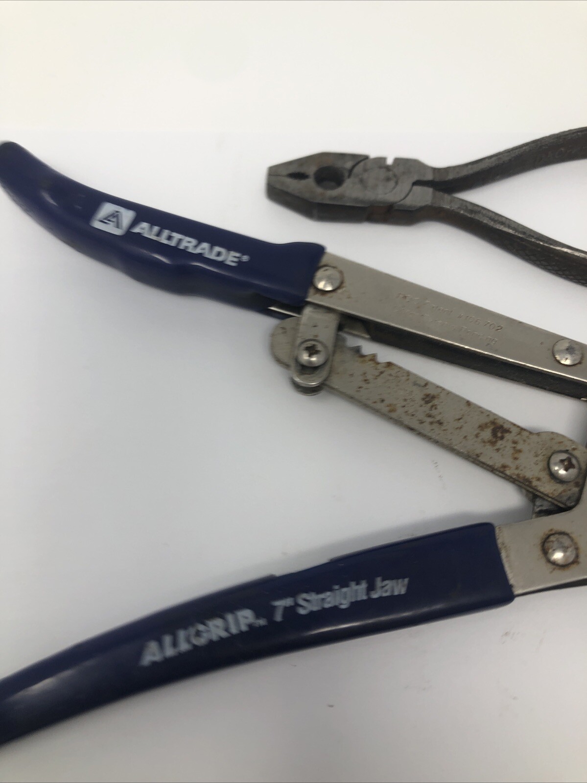Lot Of 3 Vintage Tools Pliers Battery Terminal Alltrade Allgrip 040098