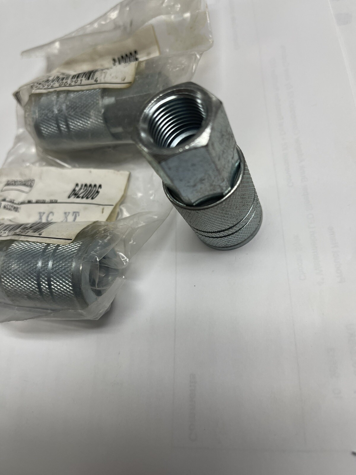 THREE(3) Lincoln Industrial 642006 Air Hose Coupler 3/8″ NPT FREE SHIPPING