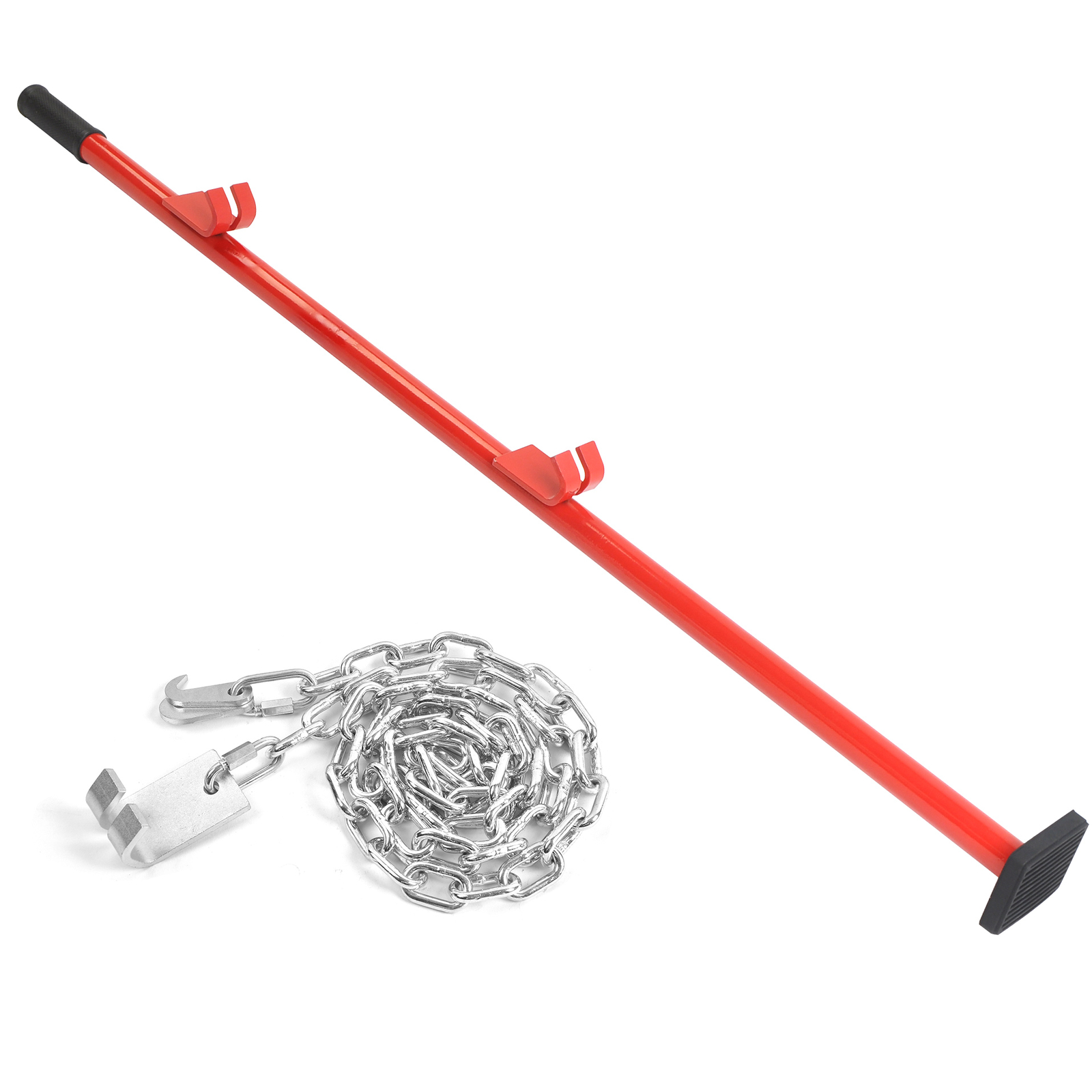 Pulling Stick Body Kit-Car Panel Bumper Alignment Repair Tool w/ 2 Welding hooks