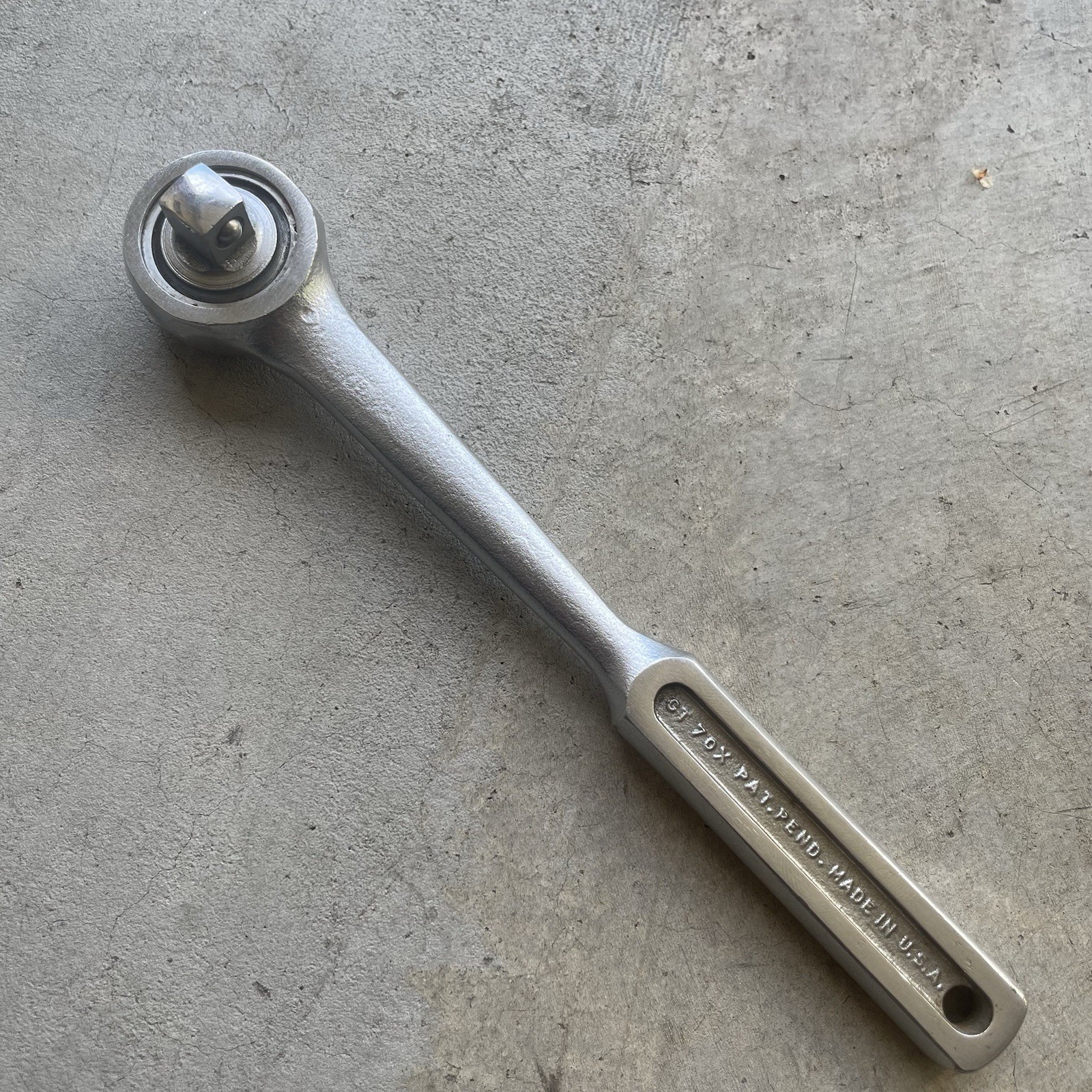 Vintage Crescent 3/8″ Drive Ratchet CT 70X USA