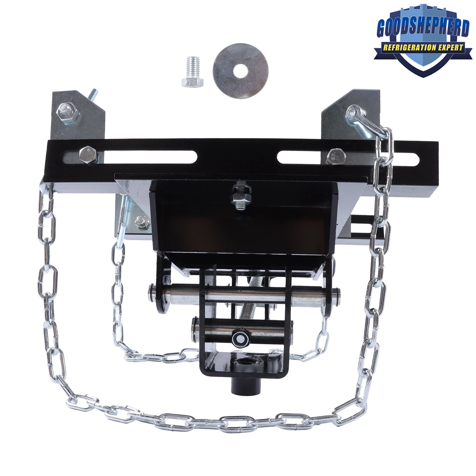 1/2 Ton Transmission Jack Adapter 1100lbs Dual Chain For Car Truck Repair