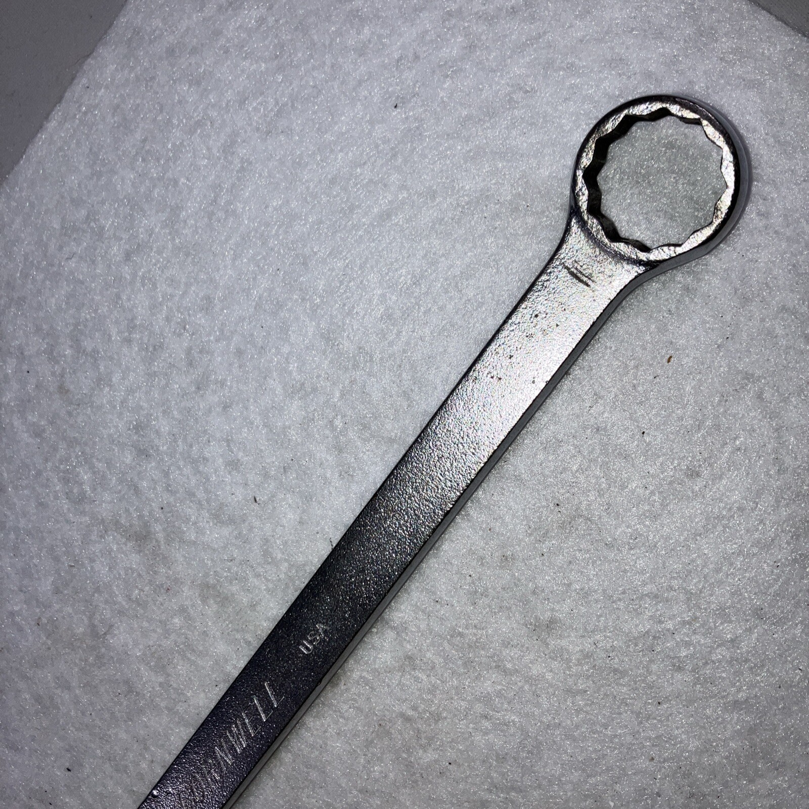 Cornwell CW2424 SAE 3/4”Combination Wrench 12 Point USA Satin Chrome Vintage
