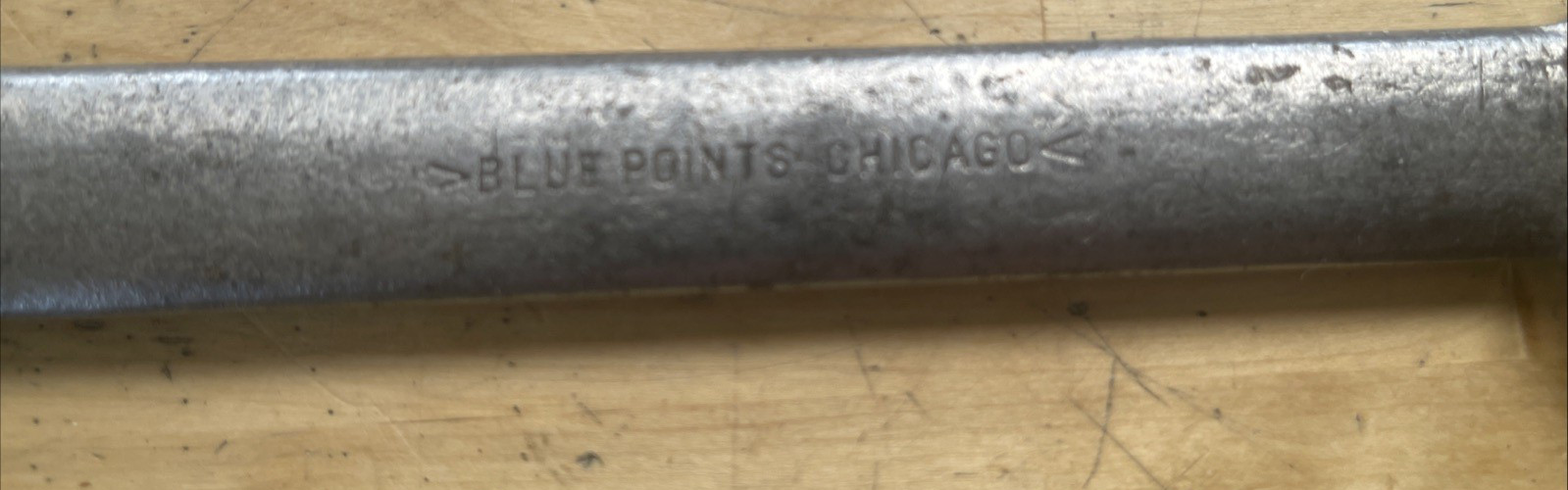 Blue Points Chicago Vintage 11/16″-25/32″ SAE Open End Wrench NO2225