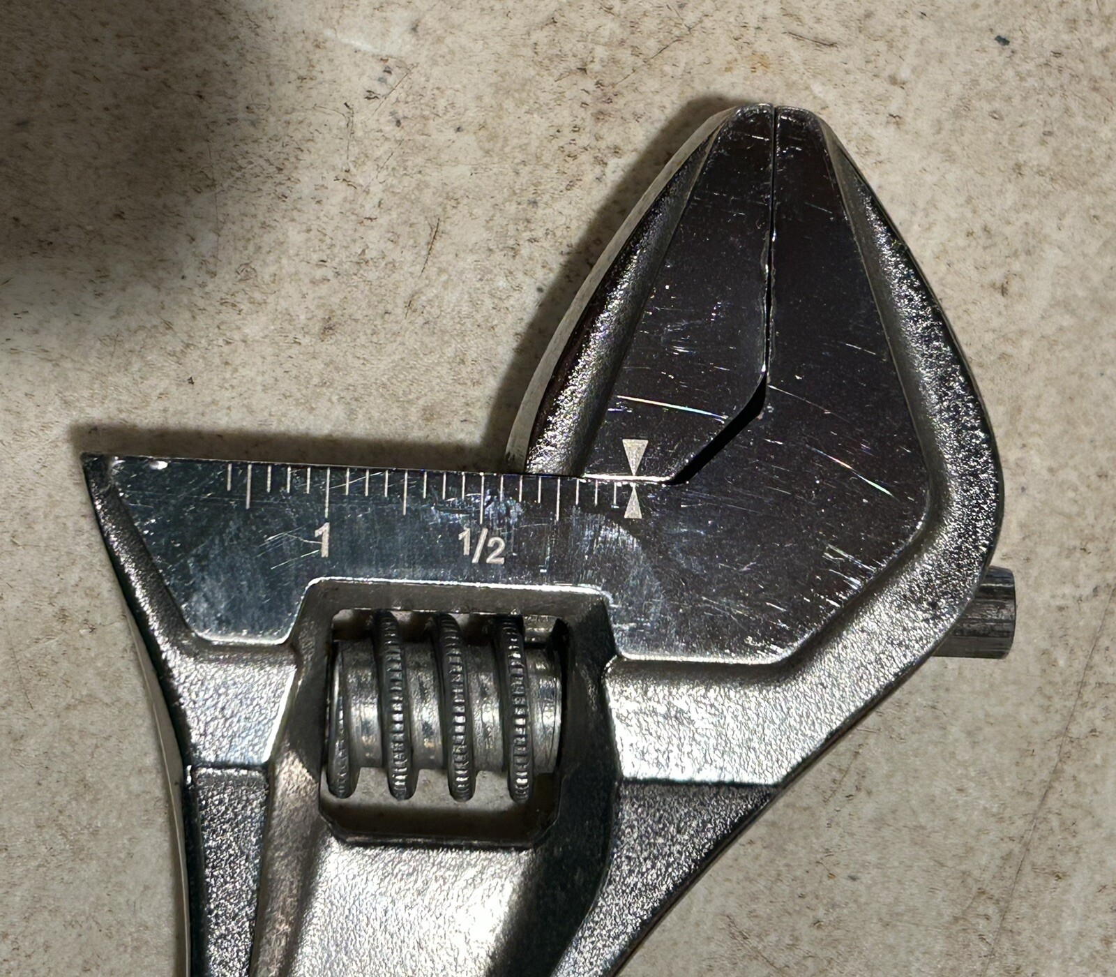 Snap-On Tools Chrome 12″/300mm Adjustable Wrench AD12A