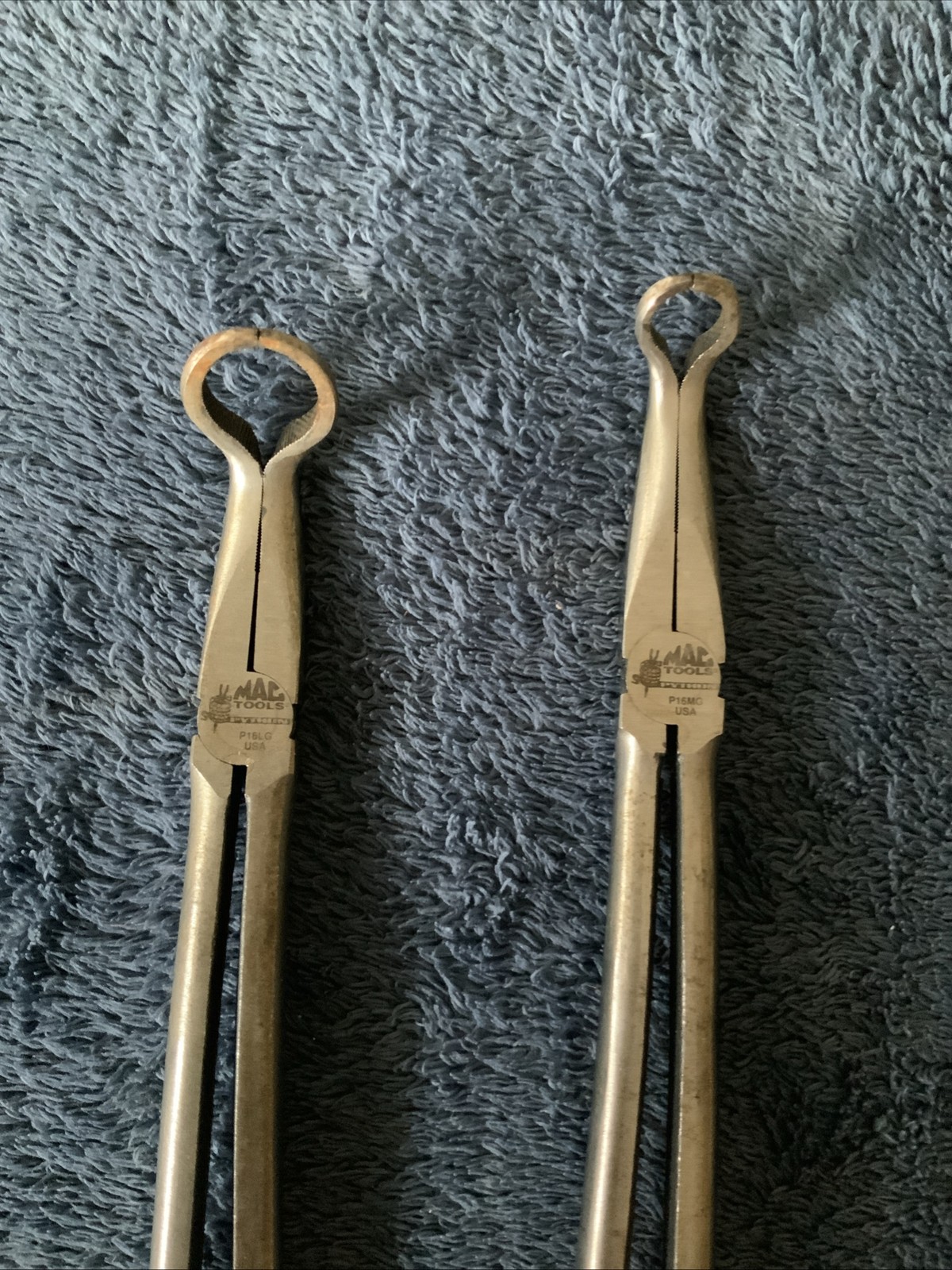 Mac Tools 3pc Hose Grip Pliers……all 3 Bent?? See Pics….p16sg, P16mg, P16lg….