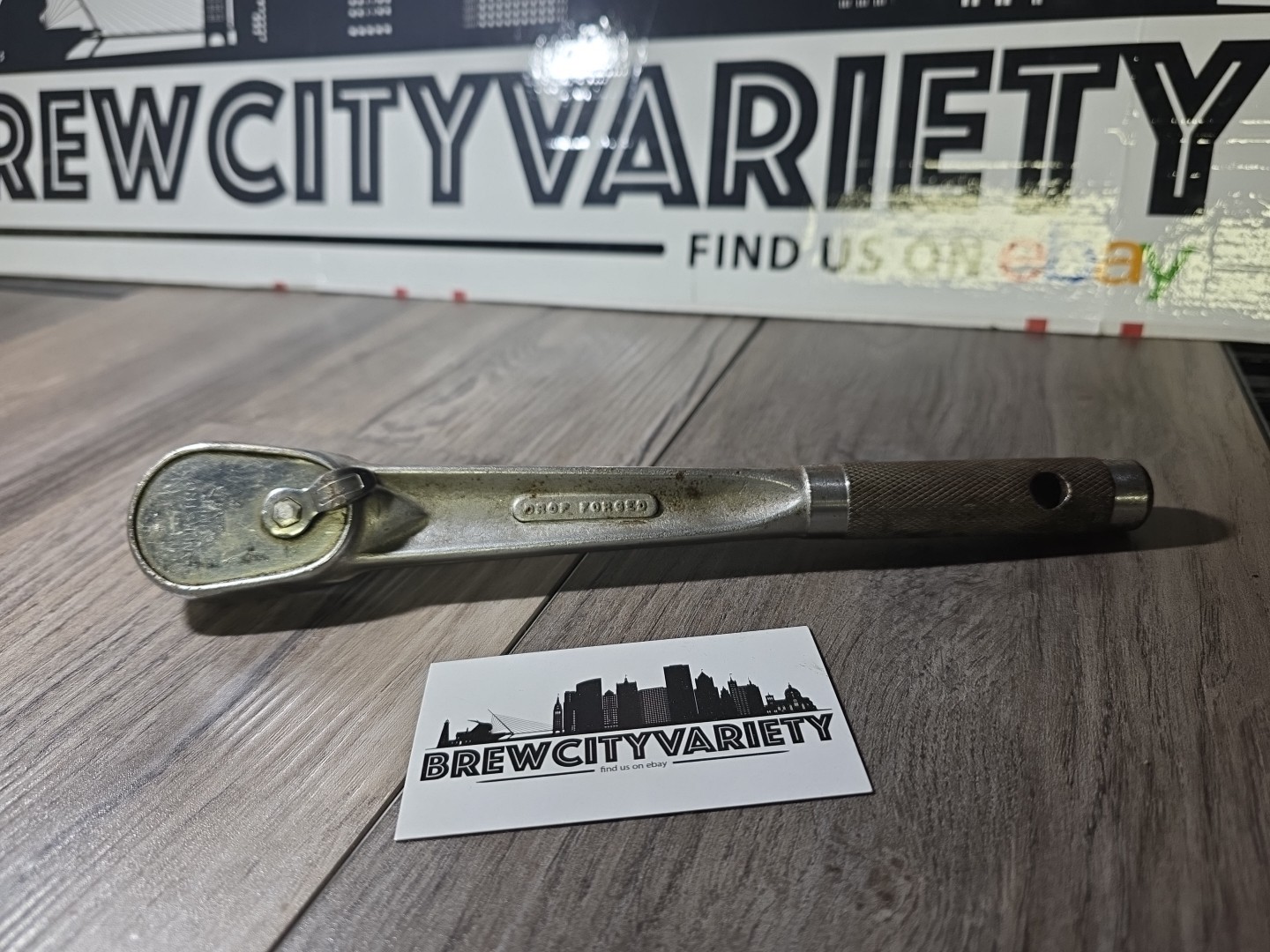 Indestro Super No. 3201 Ratchet 1/2″ Drive – Made in USA – Vintage