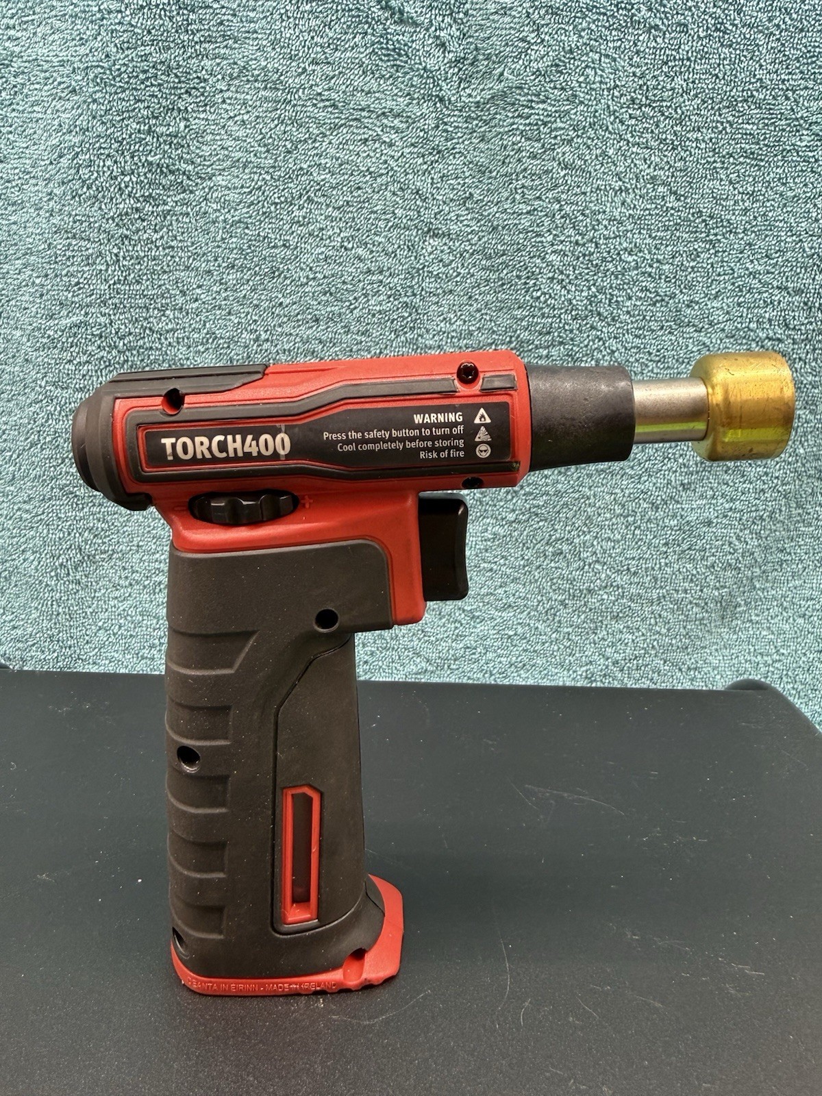 Snap-On Tools High Powered Butane Gas Torch – TORCH400 – Black/Red