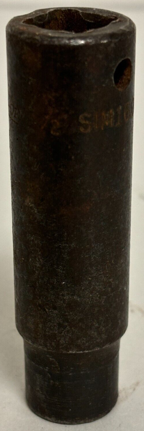 Snap-On – SIM160 1/2″ Drive 1/2″ 6PT Deep Impact Socket – Made in USA