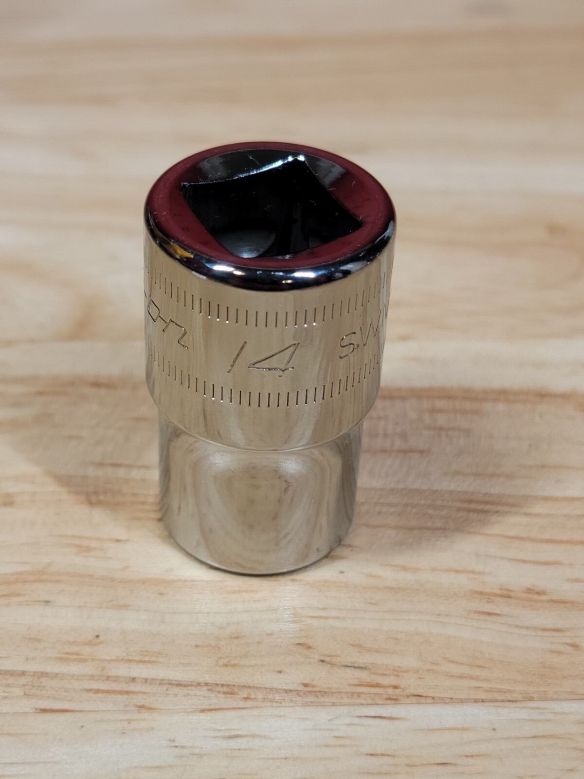 Snap-on Tools SWM141A 14mm 1/2″ Drive Metric 12-Point Shallow Socket