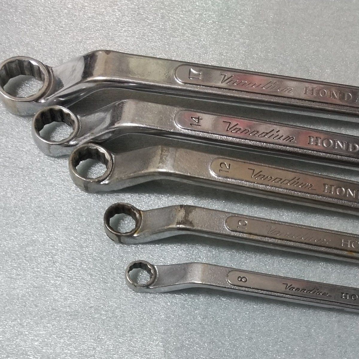 HONDA KOWA Offset Box End Wrench Set 5pcs Japan Tool