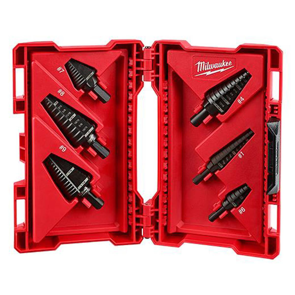 Milwaukee Tool Step Drill Bit Set – 6PC