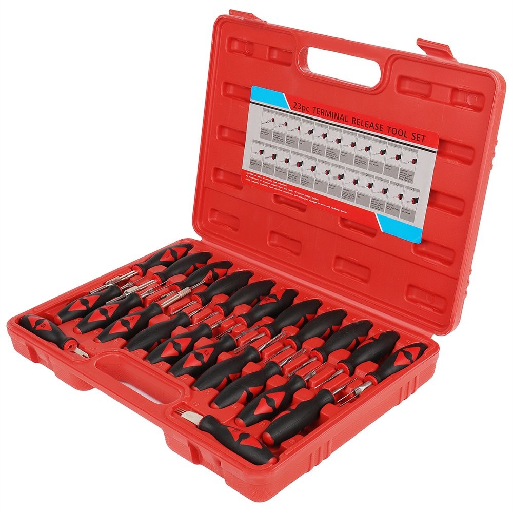 23pcs/set Universal Automotive Terminal Release Removal Remover Tool Kit